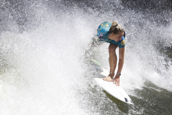 Australian surfer Macy Callaghan.
