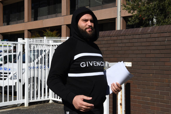 The Supreme Court has been told Rafat Alameddine is a “sitting duck” for a gangland attack. 