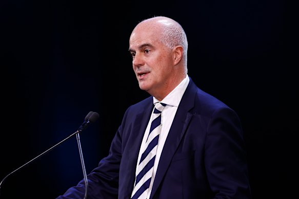 Then-Cats president Craig Drummond in 2023.