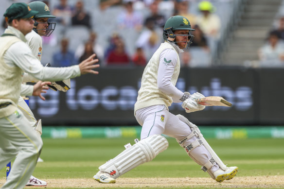 South Africa’s Kyle Verreynne.