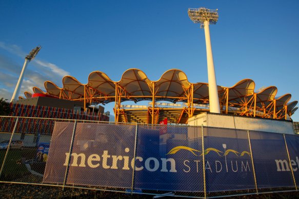 Metricon Stadium.