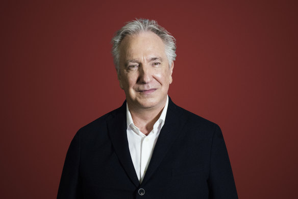 Alan Rickman at the premiere of ‘A Little Chaos’ on March 12, 2015 in Sydney.