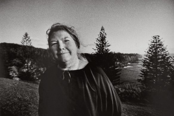 Author Colleen McCullough in the early 90s.