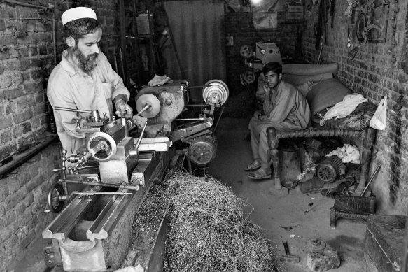 A vast array of guns were made in local workshops in Darra.