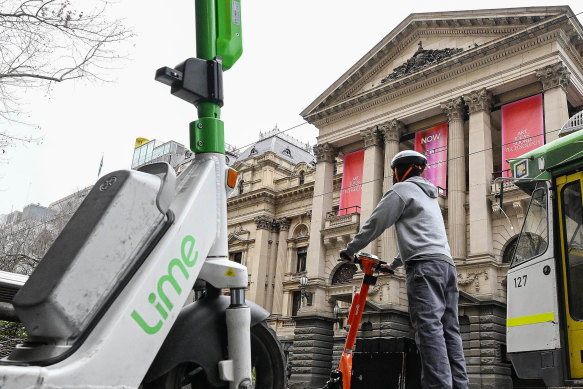 The City of Melbourne voted on Tuesday to cancel the trial of hire e-scooters.