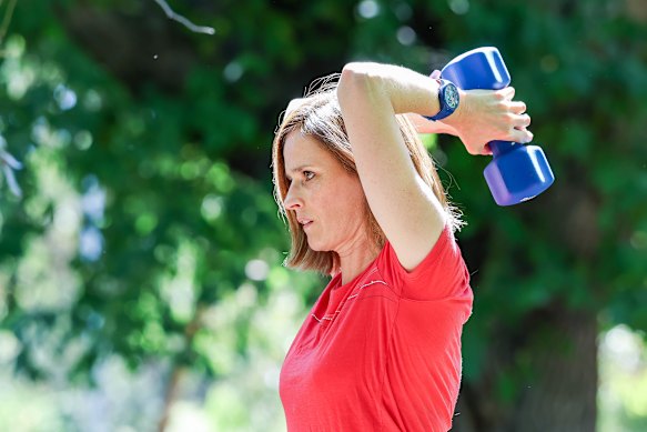 Professor Severine Lamon has incorporated weights into her fitness routine, having just published two papers on the importance of resistance training for women in their 40s-60s.
