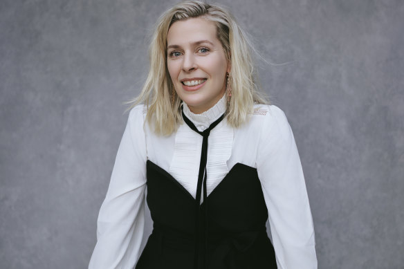 Sara Pascoe has had several male mentors in comedy, including actor Andy Day.