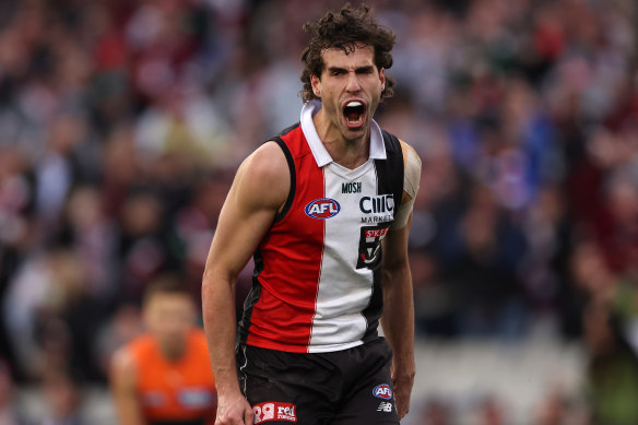 Saints forward Max King has had surgery on his knee.