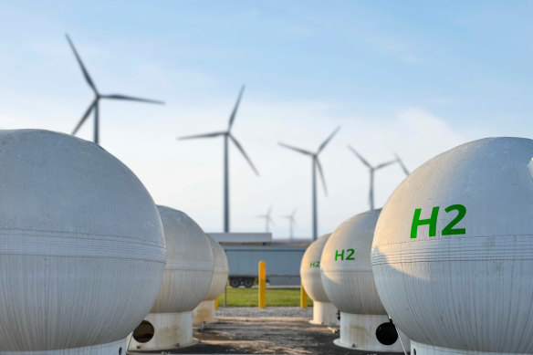 The push to scale up a green hydrogen industry in Australia has faced setbacks due to the high cost and the vast amount of renewable energy required to split hydrogen from water.