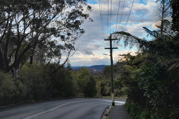 Blue Mountains National Park on AFL grand final day, sent in by Swans fan Stephen Whale