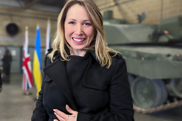 BBC Ukraine journalist Natalia Goncharova.