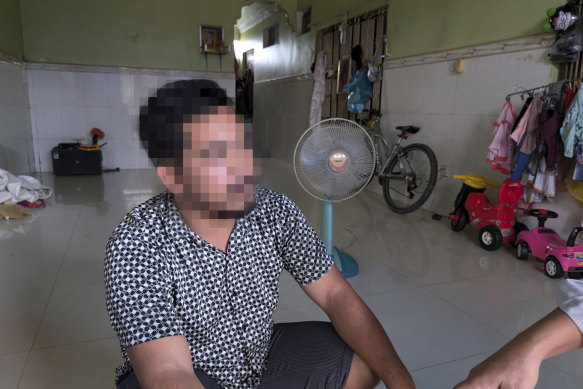 This man was enslaved in a Sihanoukville scam compound.