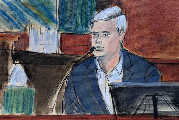 David James, former assistant to Sean “Diddy” Combs, testifies on Monday.