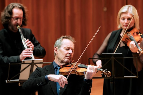 Richard Tognetti plays with the Australian Chamber Orchestra.