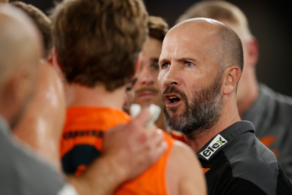 Mark McVeigh will leave GWS.