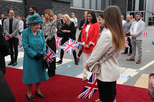 The day the Queen went to Coronation Street, to meet actors in the long-running soap, on July 8, 2021. 