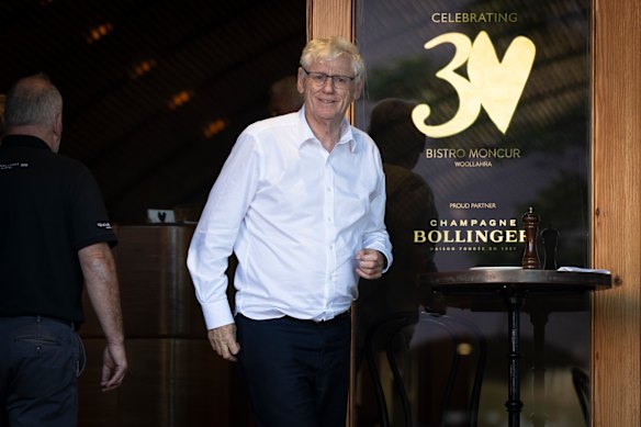 Bruce McWilliam is staying mum on his share financing deal with Gina Rinehart. 