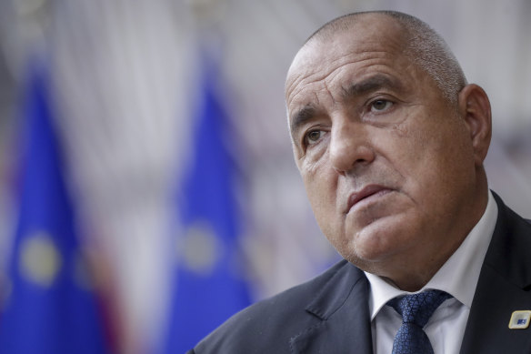 Bulgaria’s Prime Minister Boyko Borissov. 