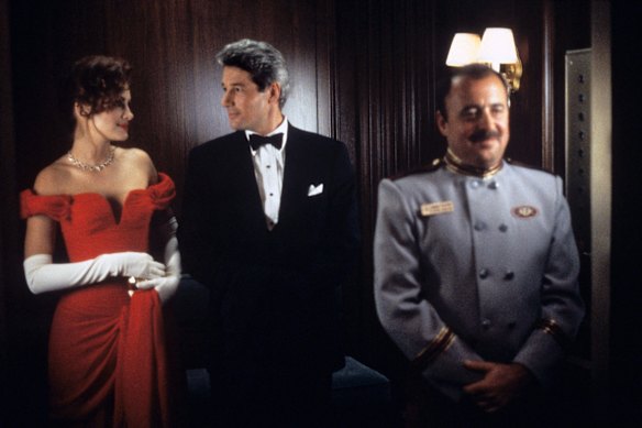 Julia Roberts and Richard Gere in the film Pretty Woman. Clarkson likened her experience to that of Roberts’ character in the film.