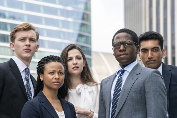 <i>Industry</i> follows the lives of a group of young investment bankers.
