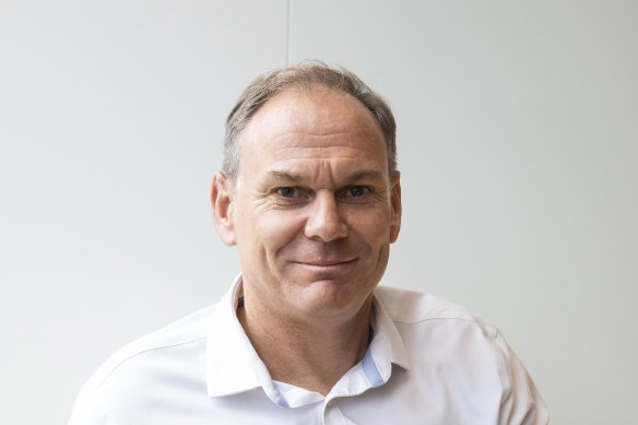 CBA group executive for business banking, Mike Vacy-Lyle: “We’ve woken the beast.”
