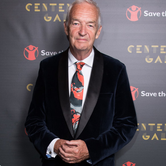 British TV journalist Jon Snow, whose work ethic inspired Macdonald.