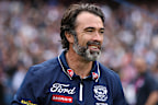 Geelong coach Chris Scott.