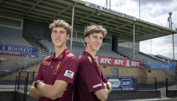 AFL Draft 2024 Not Ben or Max King or Harry or Ben McKay Matt and Jack Whitlock had 16 AFL clubs visit their country home