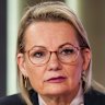 Opposition Leader Sussan Ley during an interview in the Nine studio, at Parliament House. 