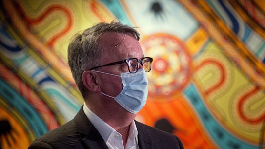 Health Minister Martin Foley on Tuesday said modelling showed the Omicron BA.2 subvariant would peak in coming weeks. 