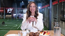 Cathy Sparks, Nike’s head of APAC at the Sydney Swans HQ.