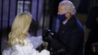 Double act. Joe Biden and Lady Gaga at a rally in Pennsylvania.