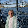 Joan Street on the site of the old boatshed that North Sydney Council will demolish. It will build a toilet and a pergola, and two ramps across the heritage slipways. She says it is not in keeping with a promise to create an uninterrupted water front path, which provides access to one of the best views in Sydney of the World Heritage Listed Opera House. 