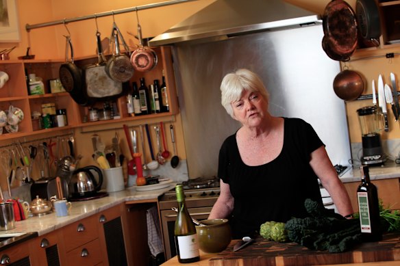 Stephanie Alexander photographed at her home for a Good Food story in 2012.