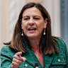 Queensland Attorney-General Deb Frecklington in parliament earlier this year.