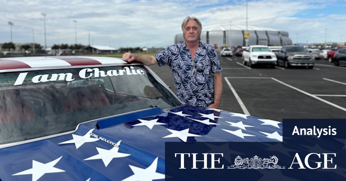 Arizona stadium farewell was more MAGA rally than funeral