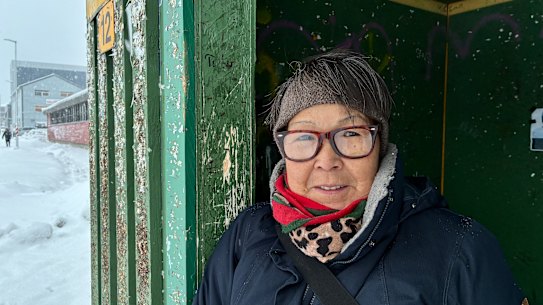 Ruth Søholm, a retail worker in Nuuk, Greenland, remembers Donald Trump's speech about taking over Greenland. 