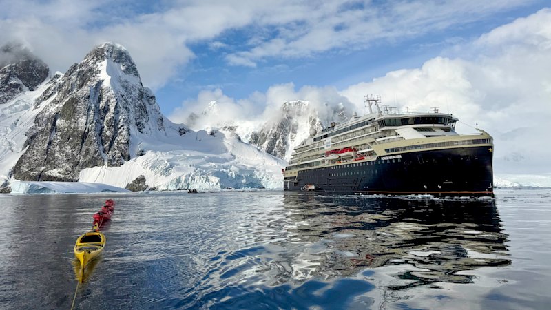 Outlets describe a surreal polar voyage as markedly different from everyday life