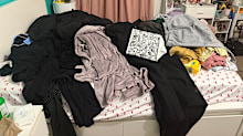 The mountain of clothes on my bed only continued to grow as I put off organising.