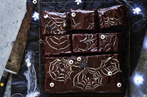 Halloween brownies.