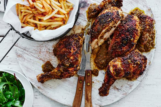 Karen Martini’s pollo agrodolce.