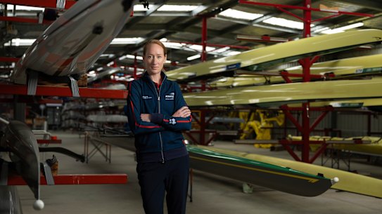 Rowing Australia CEO Sarah Cook.