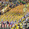 Shikoku’s Awa Odori festival has a carnival-like atmosphere.