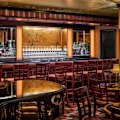 Legendary art deco piano bar Bemelmans Bar in The Carlyle in NYC.
