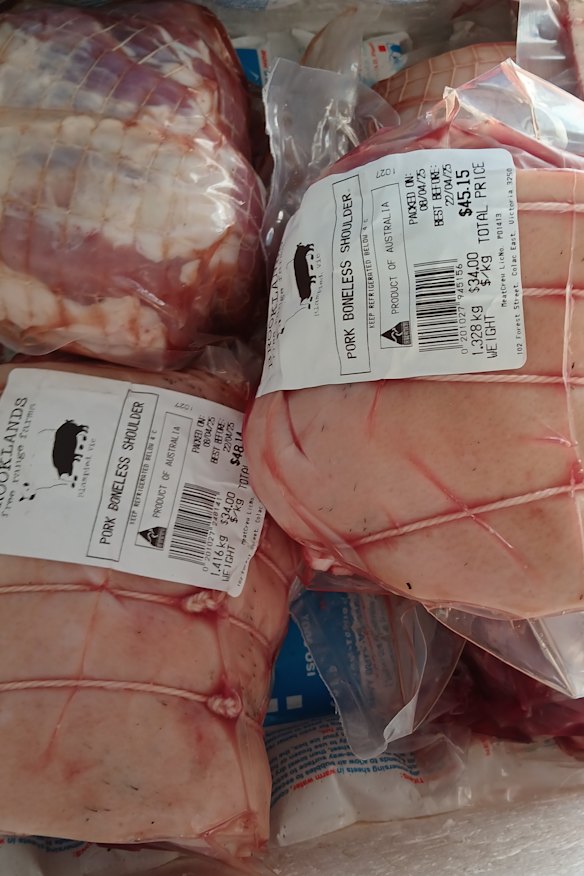 Small goods from Brooklands farm.