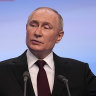 ‘It happens’: Russian President Vladimir Putin.