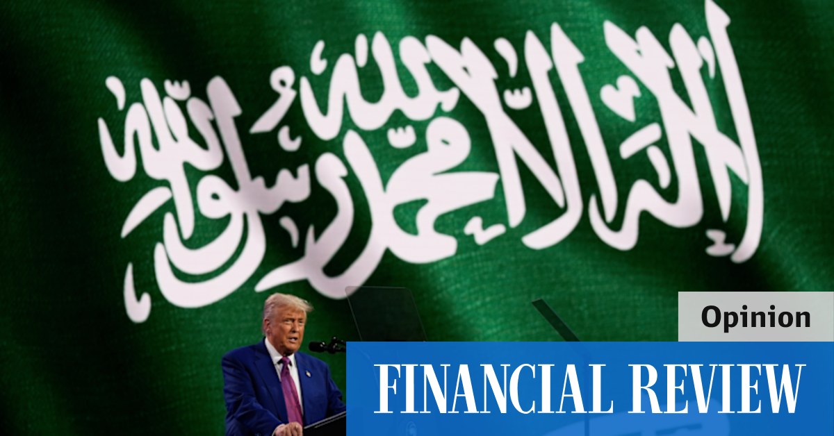 Trump’s Middle East visit is all about the money