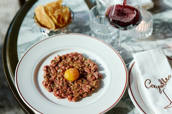 Steak tartare at Coupette.