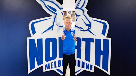 Incoming North Melbourne coach Alastair Clarkson.