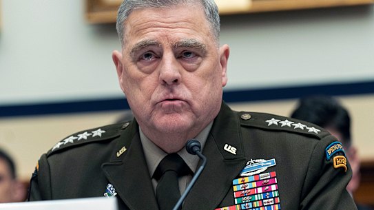 Chairman of the Joint Chiefs of Staff General Mark Milley.,